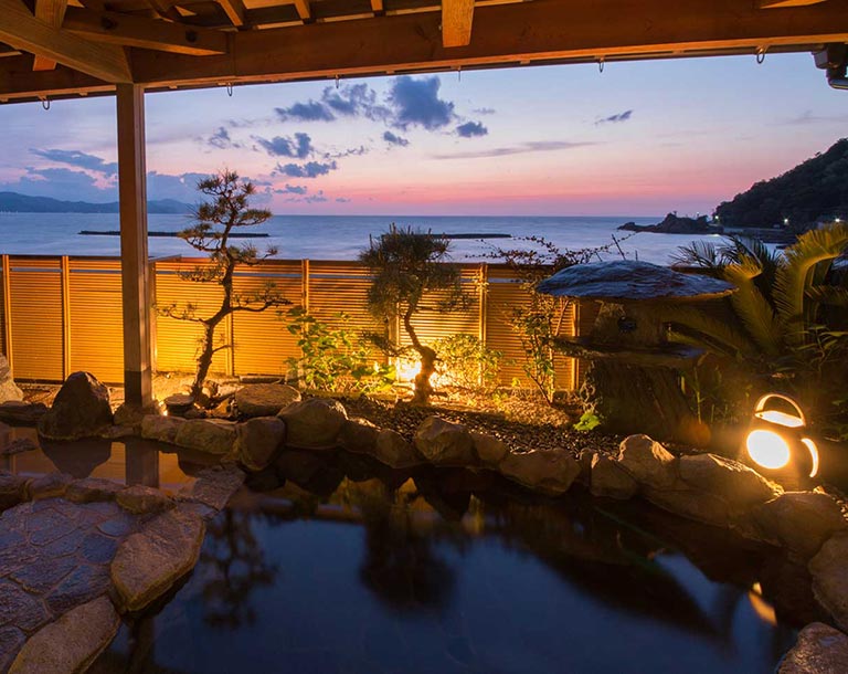 Kyotango Onsen seaside view