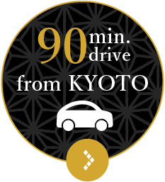 90 Min Drive from Kyoto City